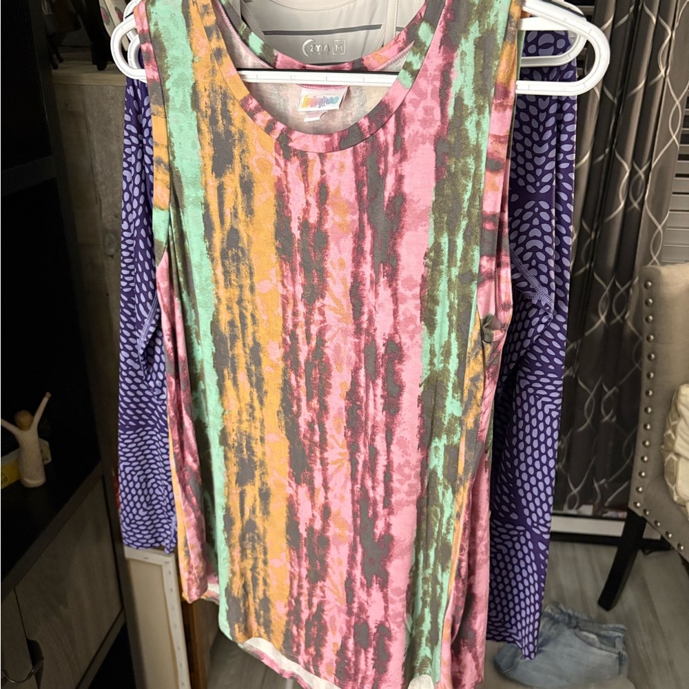 Colorful Tie-Dye Women's Top